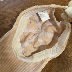 レディース55cm〜57cmピンクコーデュロイcag帽子の画像