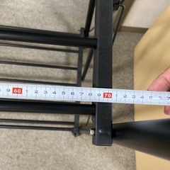 キャスター付き　物干し台　の画像