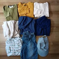 秋冬物子供服等18点の画像