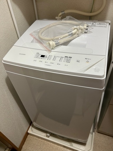 アイリスオーヤマ洗濯機 IAW T604E 6.0kg 2023年製