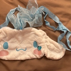 サンリオキャラクターズ ぬいぐるみポシェット シナモロール ガチャガチャの画像