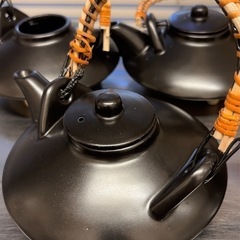 黒じょか(頑黒)   土瓶　熱燗酒器　土瓶蒸し　酒土瓶  急須の画像