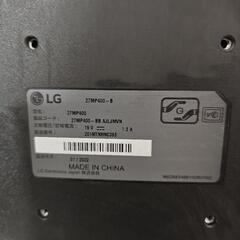 LG 27インチ液晶モニターの画像