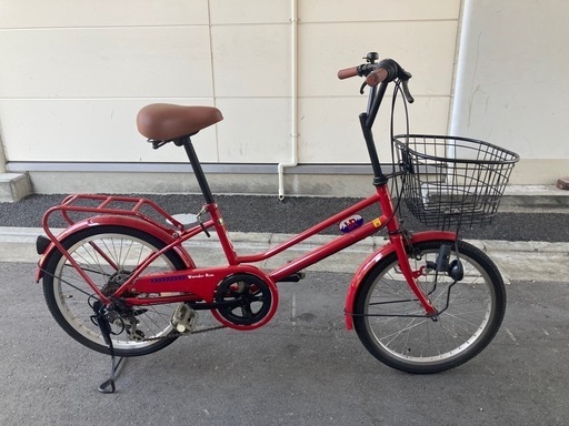 ♪ジモティー特価♪２６型ストレート１本フレーム　赤い中古自転車 ♪ジモティー特価♪26型ストレート1本フレーム 赤い中古自転車