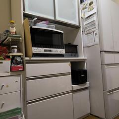 食器棚 キッチンボード ニトリの画像