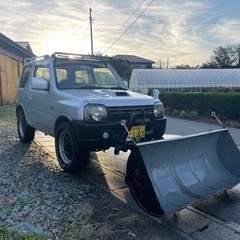 ジムニー 　４ＷＤ ウインチ付き　じょせつ可　オートマ　エアコン　パワステ　パワーウインドウ　　 の画像