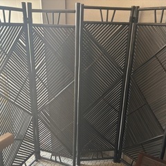 アジアンの感じのついたて
の画像