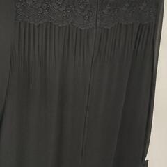 黒レースワンピース１１号　美品　式服にもの画像