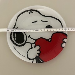 スヌーピーのお皿の画像