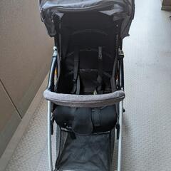 ピジョン　ビングル　B形ベビーカー　グレーの画像