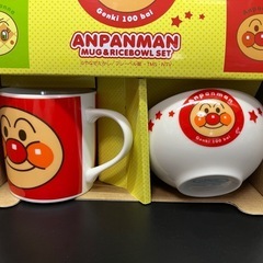 アンパンマン！マグ&茶碗セット！アンパンマンの画像