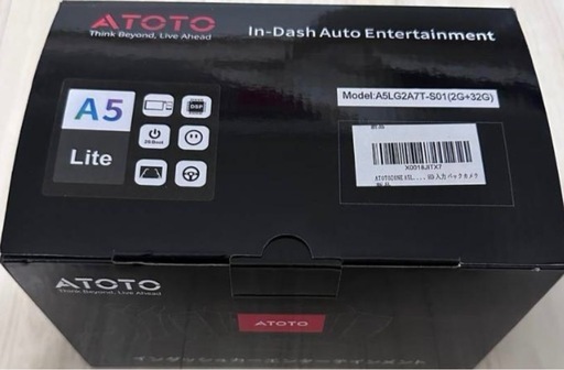 A5LG2A7T-S01 バックカメラ付き 新品未使用 ATOTO ATOTO. A5LG2A7T-S01 バックカメラ付き 新品未使用 (チー) 赤嶺