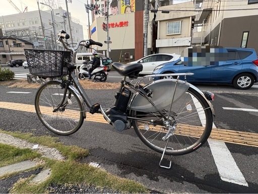 中古24インチ Panasonic電動アシスト自転車　12Ah4点灯　大阪