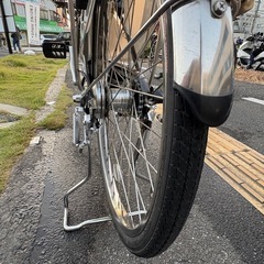 中古24インチ Panasonic電動アシスト自転車 12Ah4点灯 大阪