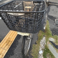 中古24インチ Panasonic電動アシスト自転車 12Ah4点灯 大阪