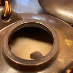 黒薩摩焼 吟松窯元 酒器　黒ぢょか 焼酎 土瓶 の画像