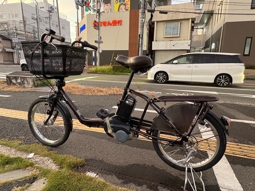 中古20インチ Panasonic gyutto電動アシスト自転車　8Ah 大阪