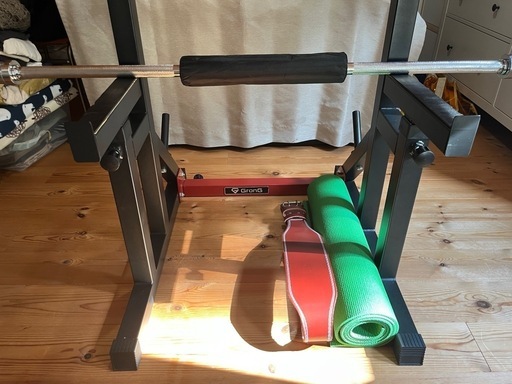 【値下げ❗️まとめてどうぞ】美品バーベルセット＋おまけ付き