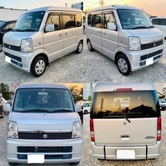 6万KM2年車検付き車いす移動車福祉車両　スズキエブリワゴンの画像