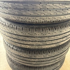 BRIDGESTONE エコピア　R680 145/80R12 LT 2018年製　6.5分山の画像