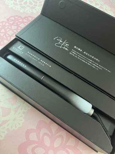 kyogoku ナノシルク　アイロン　ストレート