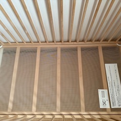 イケア　IKEA ベビーベッド　スニーグラルの画像