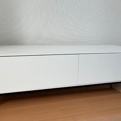 フランフラン　テレビボード　クリーム系の画像