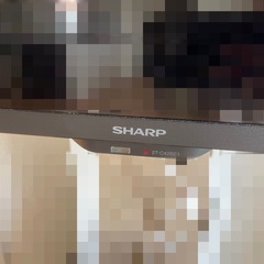 シャープテレビ45型の画像