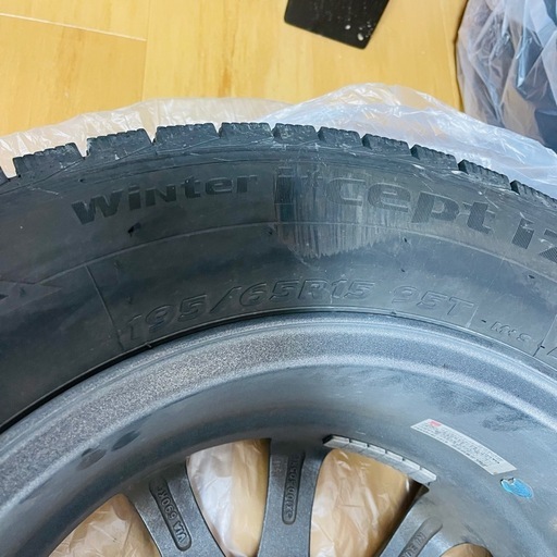 195/65R15 スノータイヤ ホイルセット