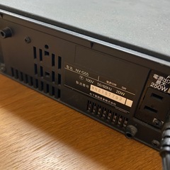 Panasonic VHS ビデオデッキの画像