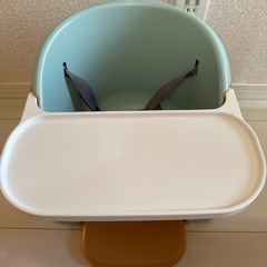 リッチェル ベビーチェア フィージー ミントブルー 離乳食　　の画像