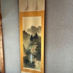 掛け軸　掛軸　かけじく　カケジクの画像