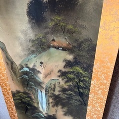 掛け軸　掛軸　かけじく　カケジクの画像