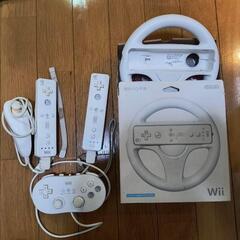Nintendo Wii 箱とアクセサリー付き+ ソフトの画像