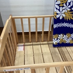 ベビーベッド【町田市再生家具】251631の画像