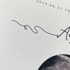 命名札・内祝いカード(A~D)の画像