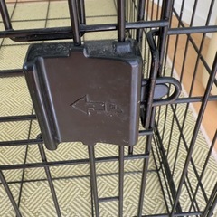 ペットケージ 折りたたみ可能 シングルドア 中型犬　大型犬 折り畳み式の画像