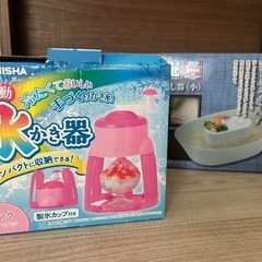 かき氷、そうめん流しの画像