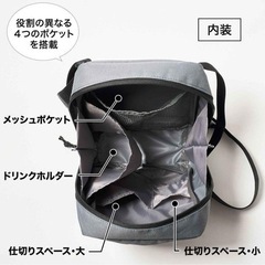 ナノユニバース　ショルダーバッグの画像