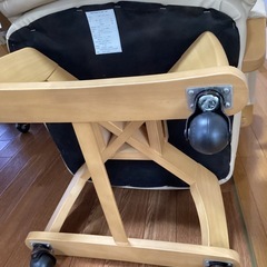 大川家具製4人用ダイニングセットの画像
