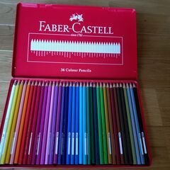 【終わりました】中古・長期保管品　色鉛筆３６色セットの画像