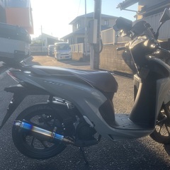 ほぼ新車　原付二種　低走行　自賠責あり　スクーター　ホンダ　ディオ110 DIO110　原チャリの画像