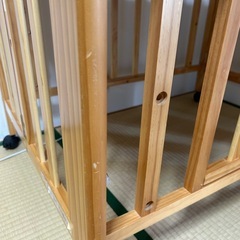 ベビーベッドの画像