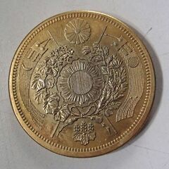旧二十円金貨(明治3年)の画像