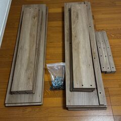 【美品】ロウヤ　すのこベッド　木目調　ローベッド フレーム　シングルの画像