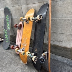 スケボーセット売りの画像