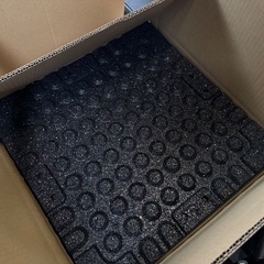 as know ジムマット 50×50[cm] 20[mm] 16枚　ゴムマット フィットネス フロア 床の画像