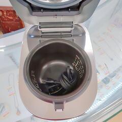 シャープ 3合炊き炊飯器  KS-HF05B 2021年製 ブラック 説明書あり 動作確認済み【こちらは店舗です。浜村鹿野温泉ICから3分 買取本舗 宮本リサイクル 営業時間9～19時 定休日水曜のみ←連絡できませんm(_ _)m】の画像