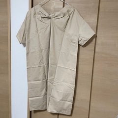半袖　膝丈　ワンピース　M〜L  earth&music ecologyの画像