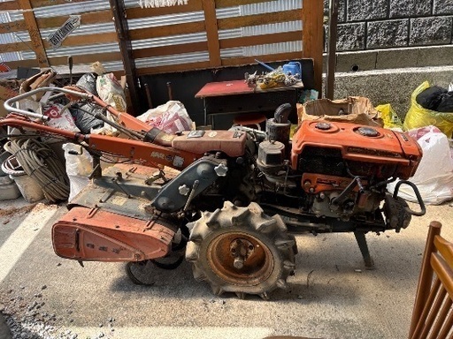 クボタ　農機具　耕運機